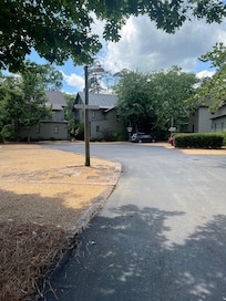 Walking to the house. Love the neighborhood