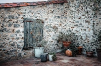 The terrace