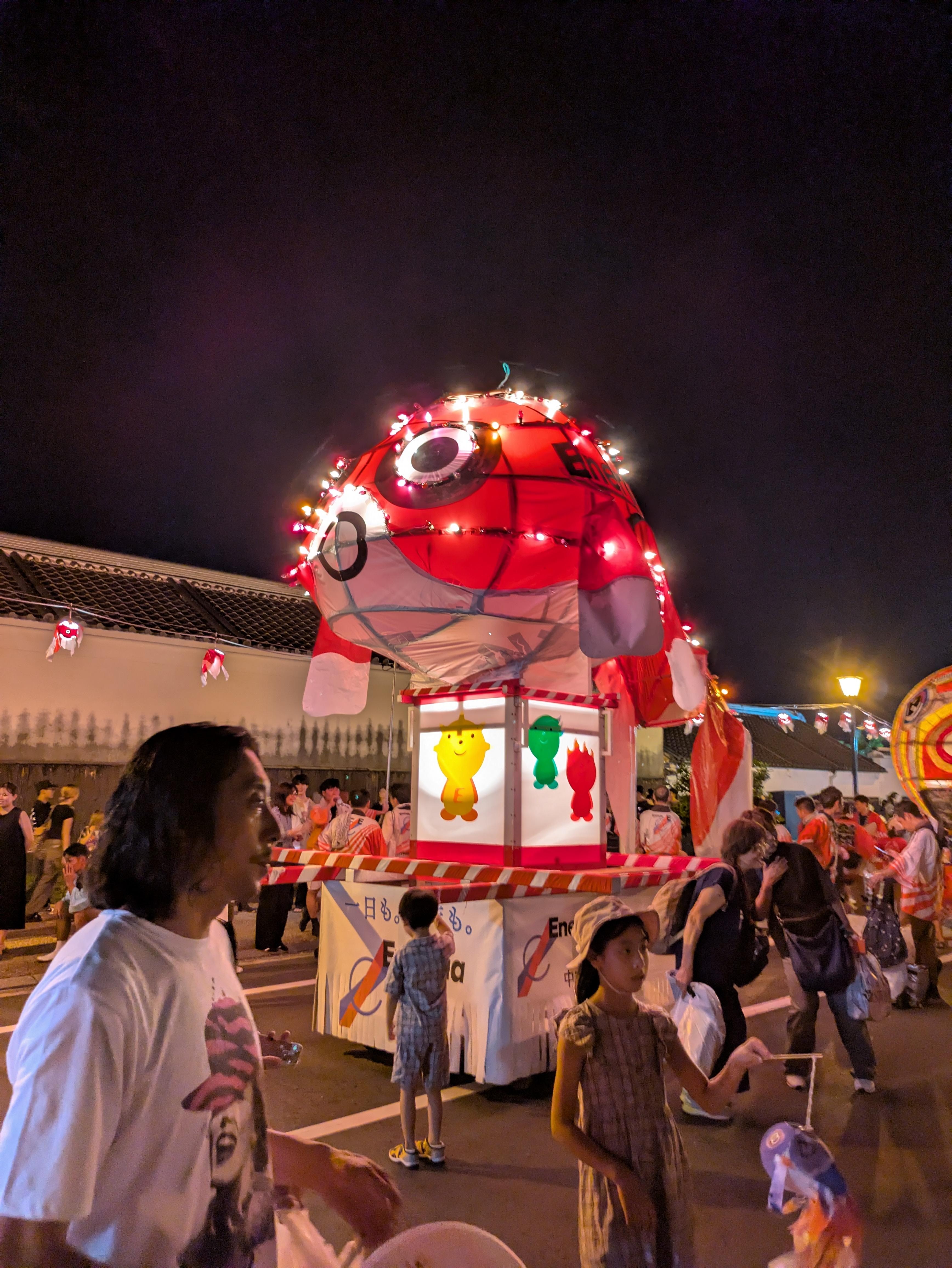 柳井金魚提灯祭り
楽しかったです。