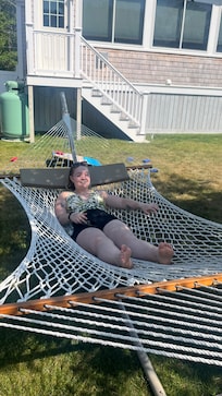 The hammock was a big hit