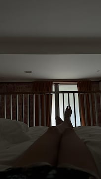POV from the Bed uptop