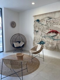 Lovely seating areas