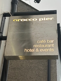 Sign out front