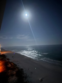 Night view from the balcony.