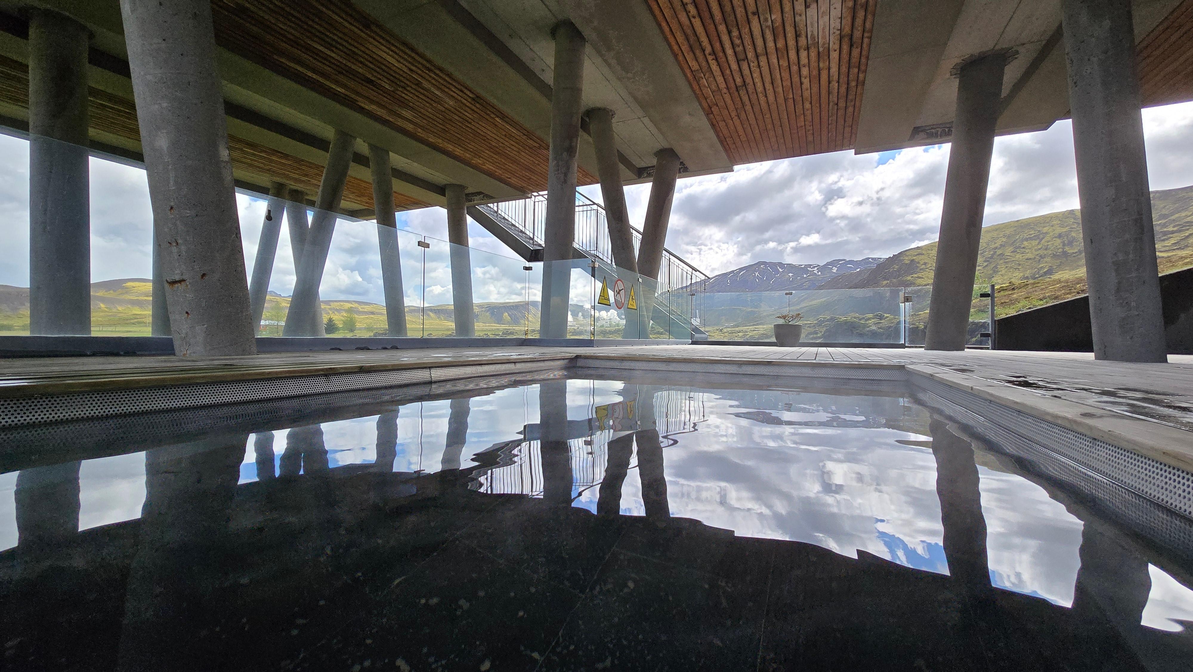 Thermal pool in spa area.