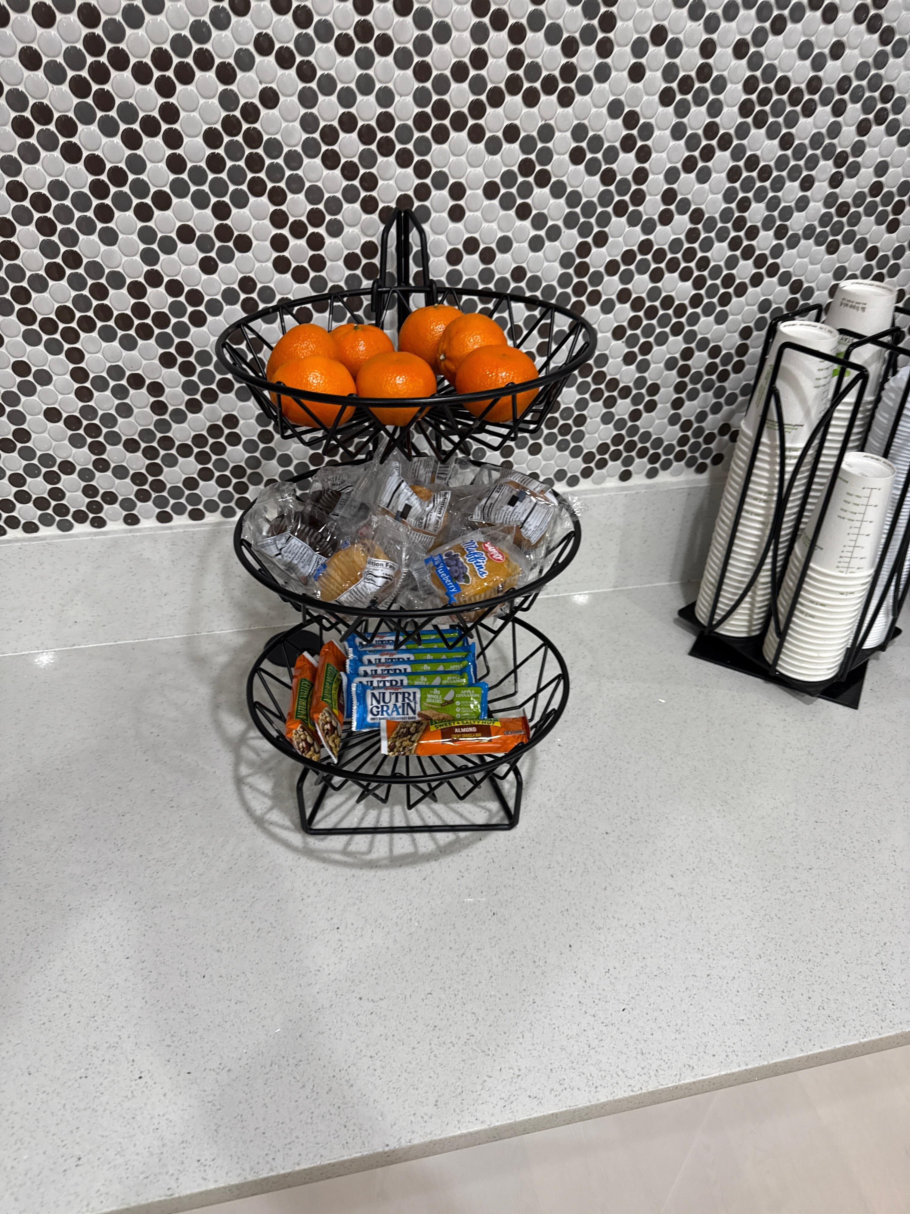 The extent of the Grab & Go breakfast.