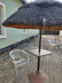 Broken chairs, I lost my trousers