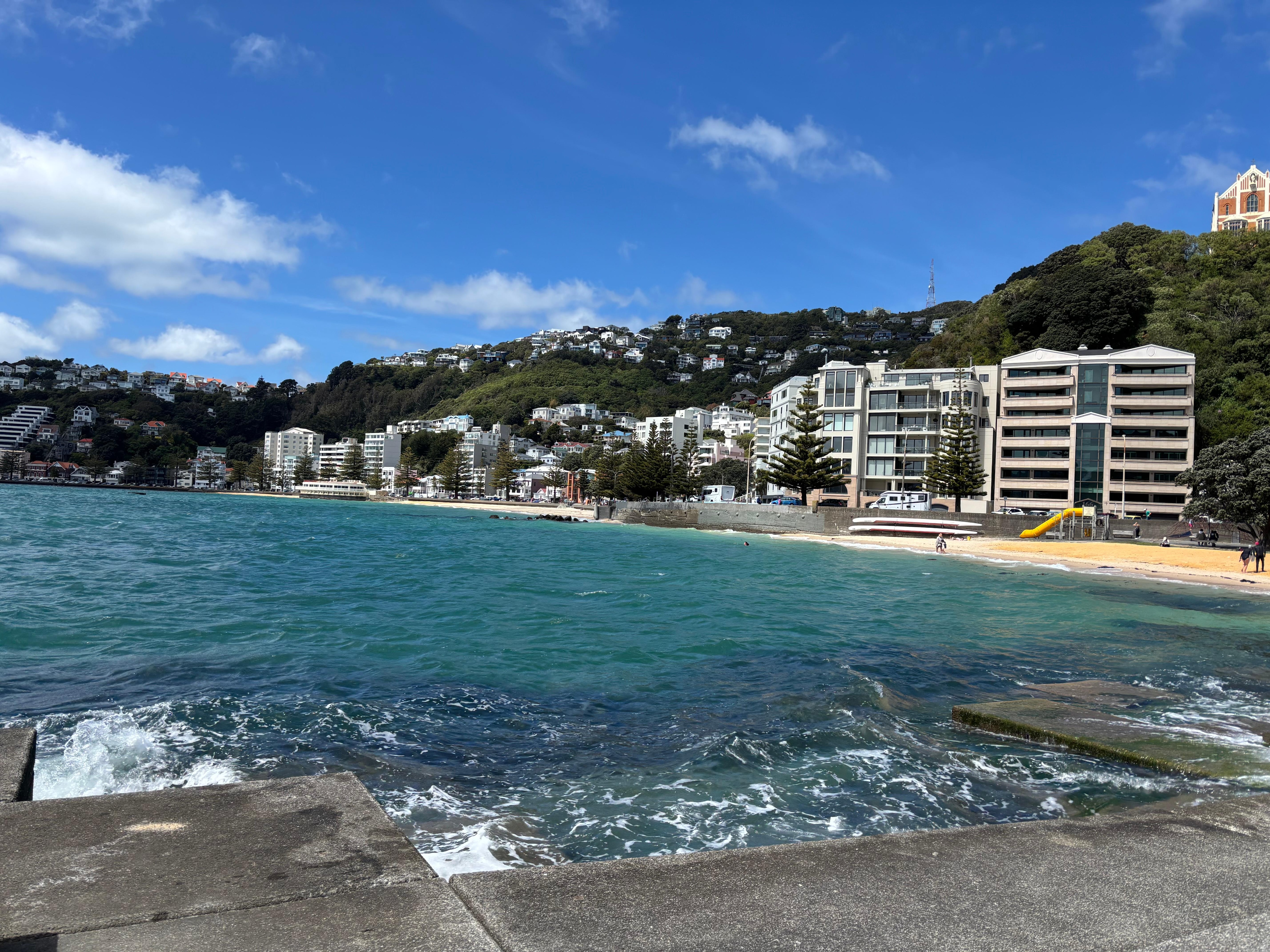 Oriental beach Wellington 