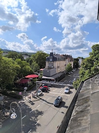 Aussicht vom Hotelzimmer aus dem 3. Stock