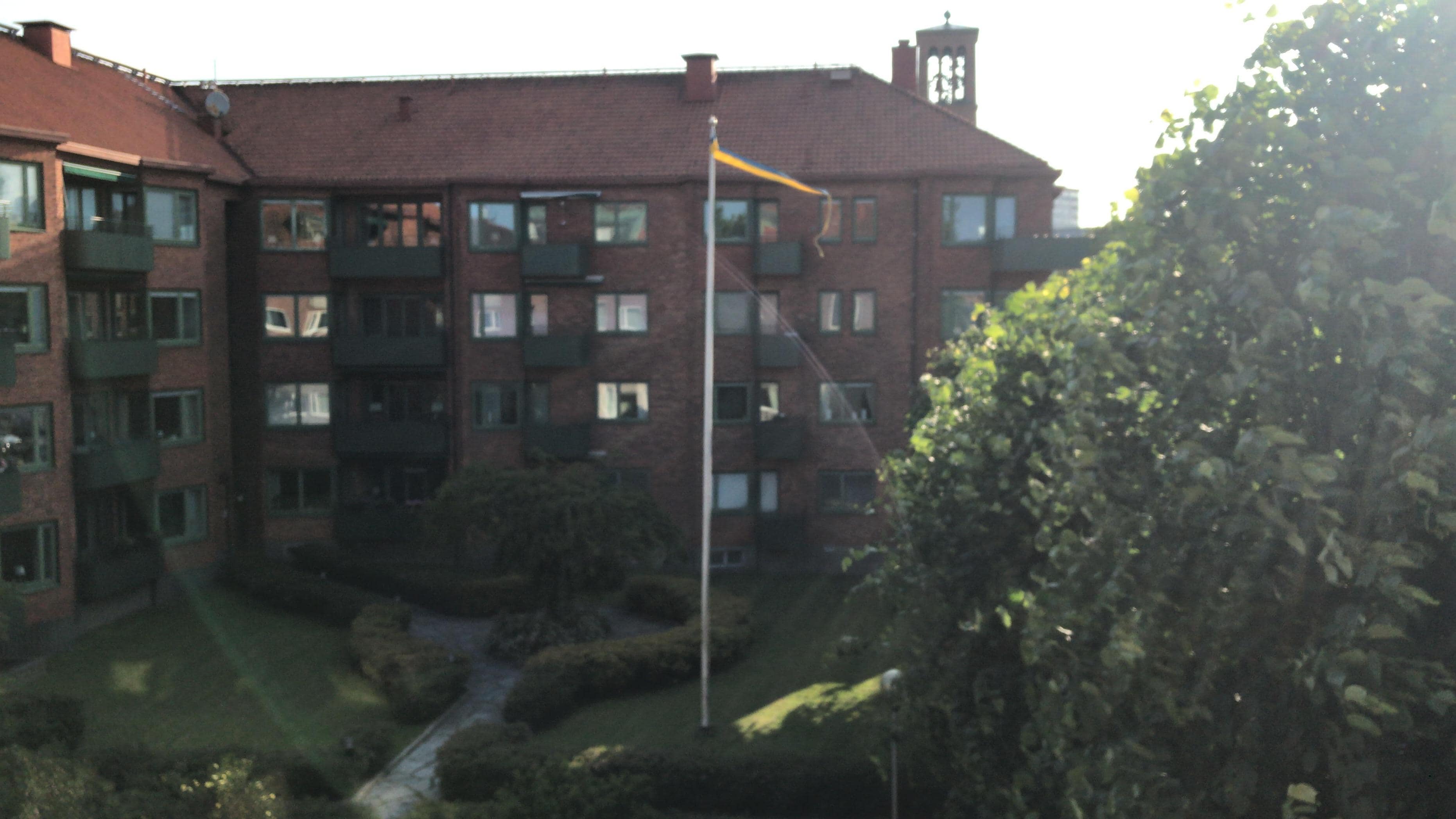 View outside our window