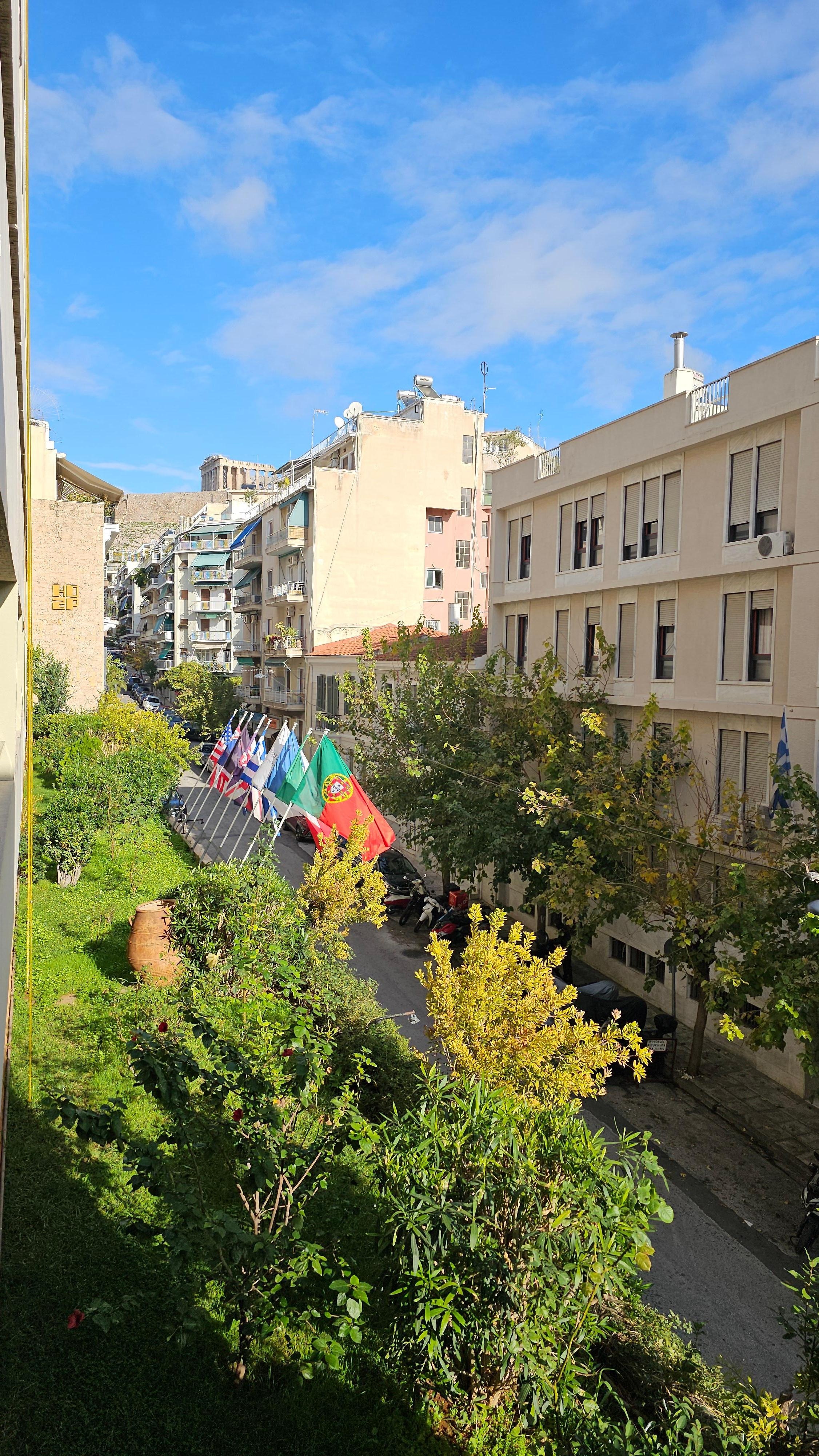 Blick vom Balkon 2ter Stock 