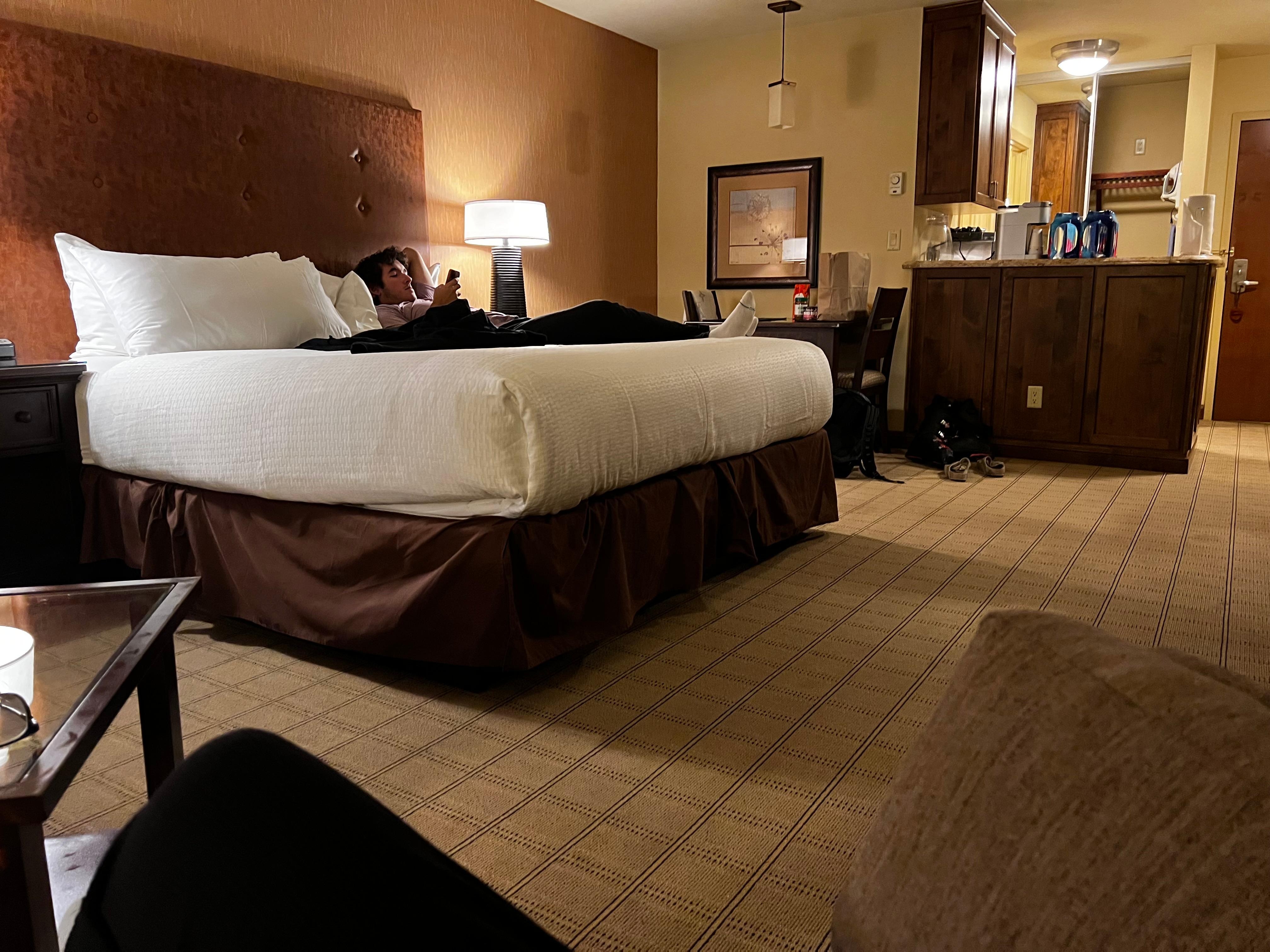 Elevation Hotel king room 