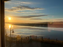 Morning view from our room