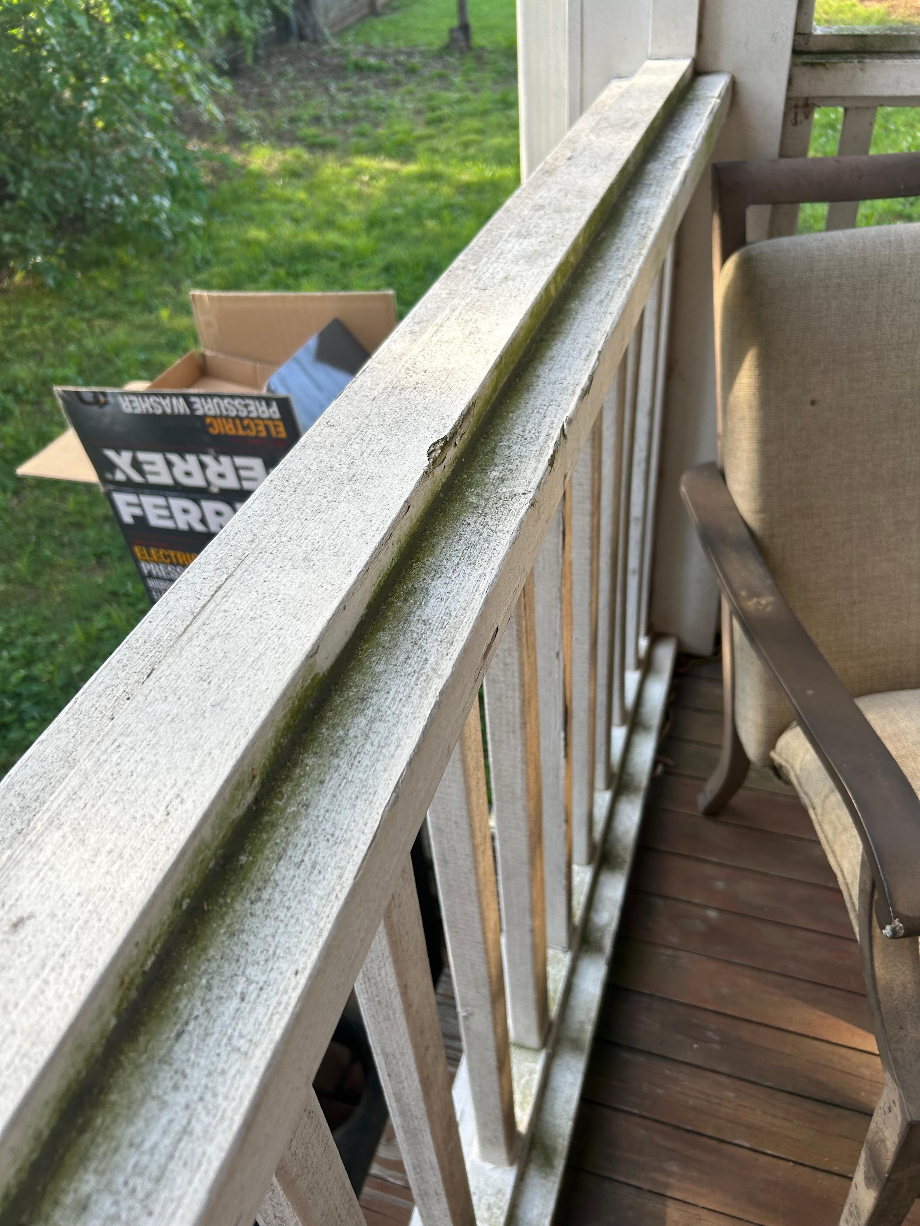 Molded porch
