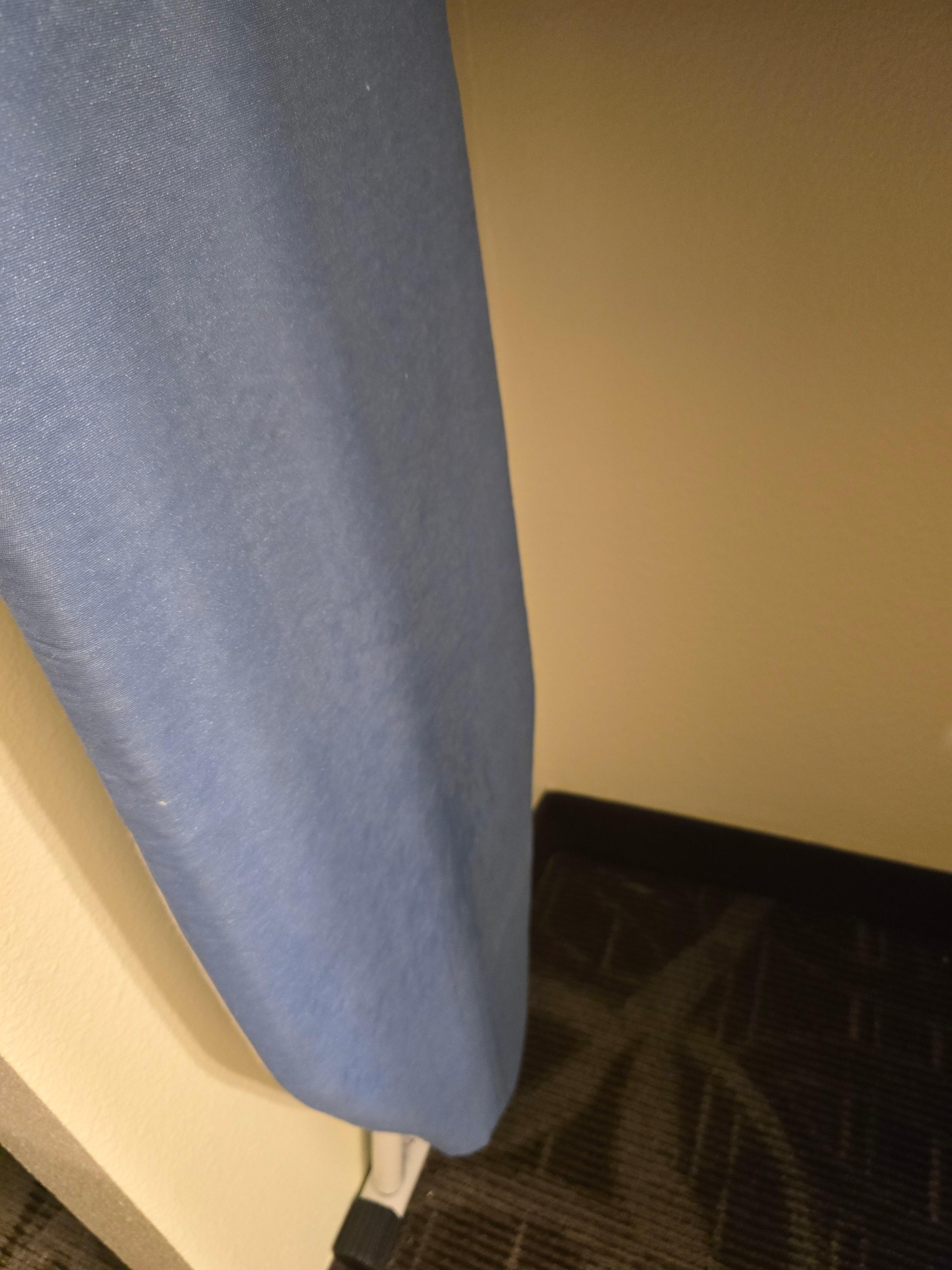 The water on the iron board and ground