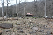 From the river looking up to the house.
Oh, the walk down is very easy.