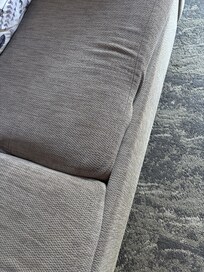 Dirty and outdated old furniture