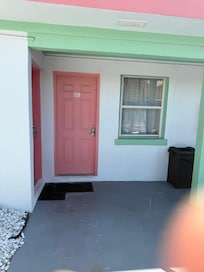 Outside of room at VRBO