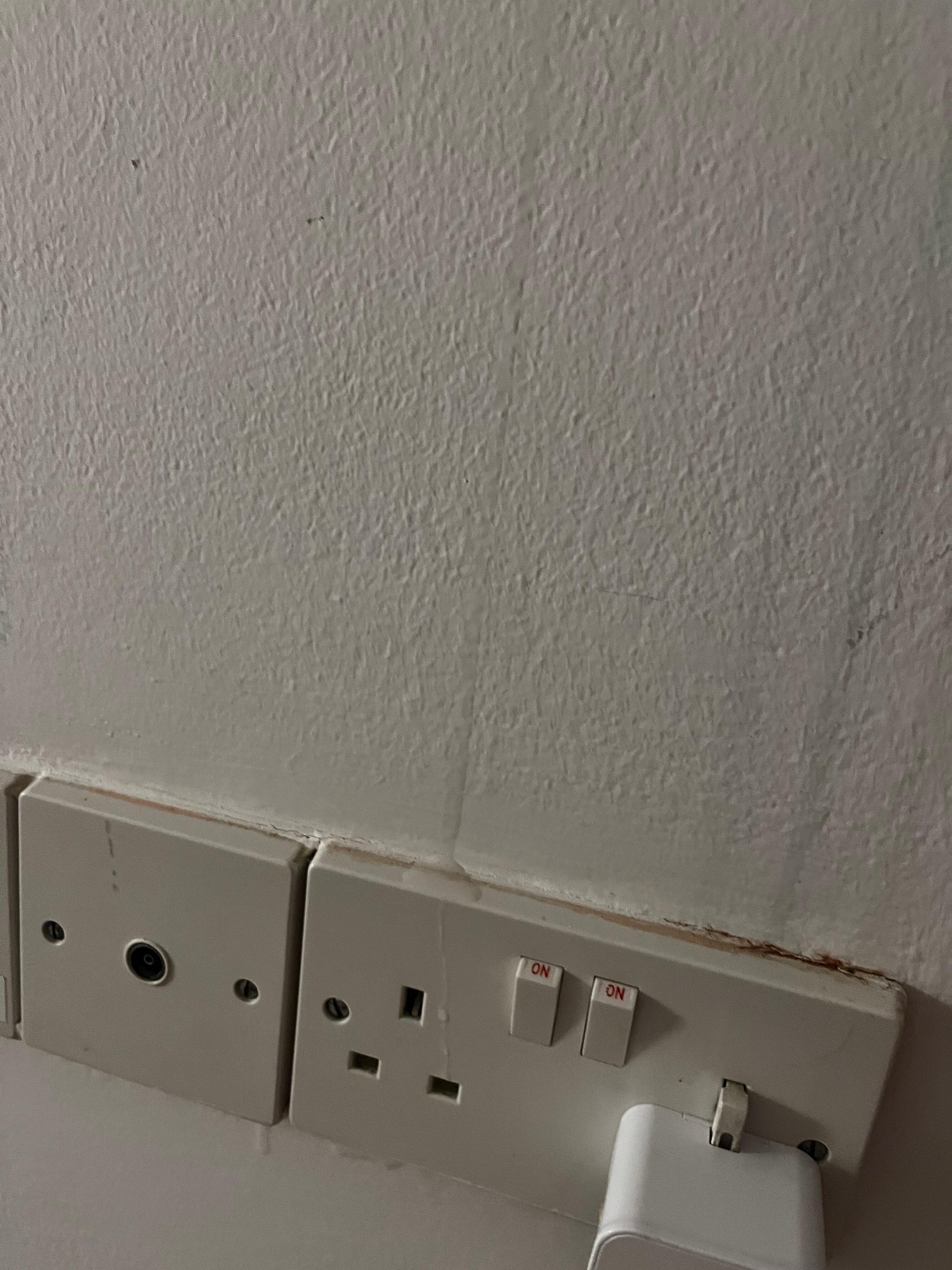 Air conditioning dripping into sockets below 