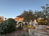 Haus in der Morgensonne