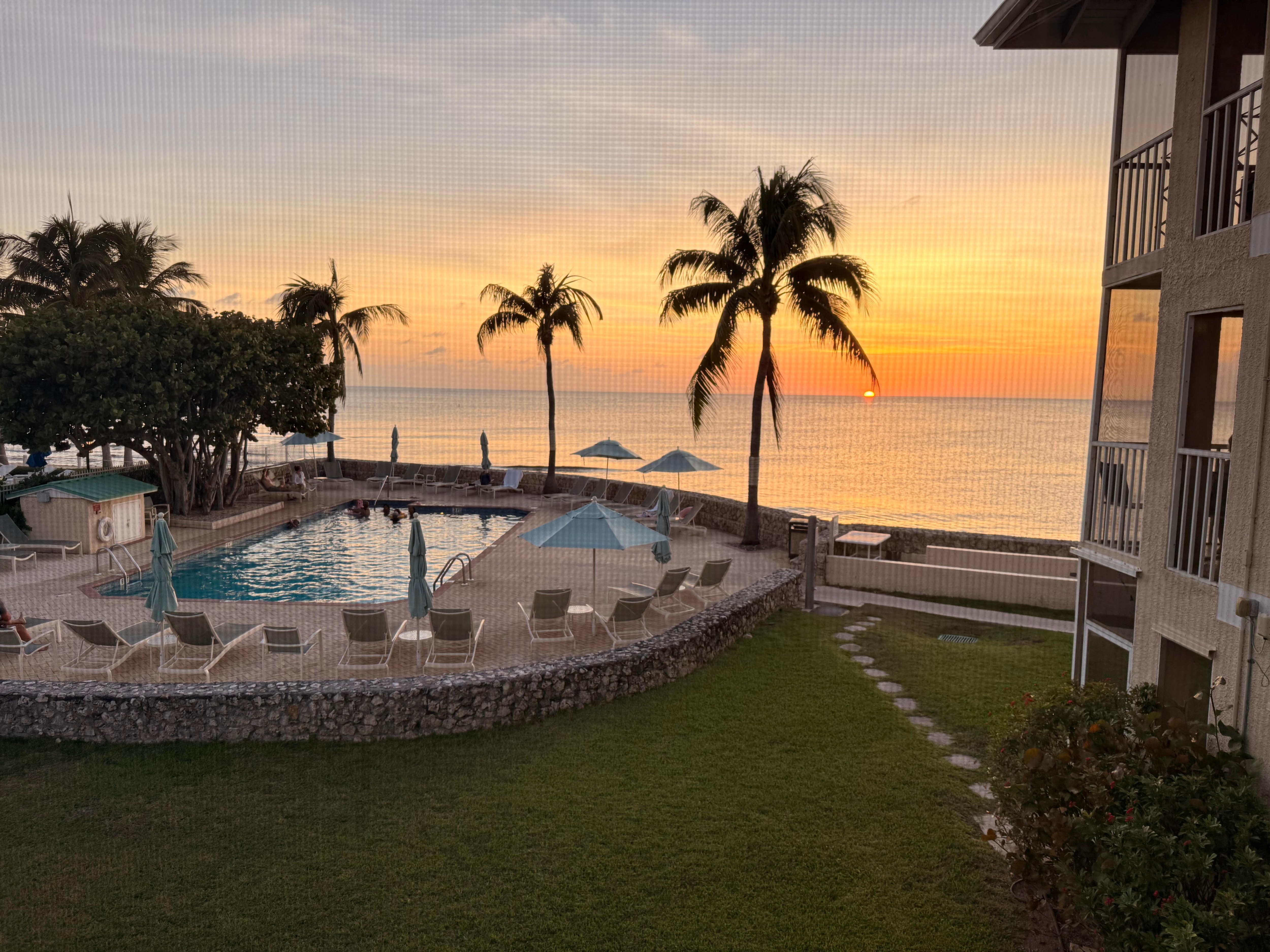 View from balcony 