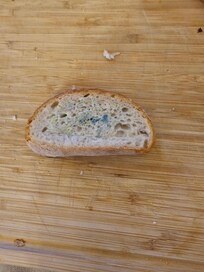 Only Stale bread available to Eaton my 3rd day.