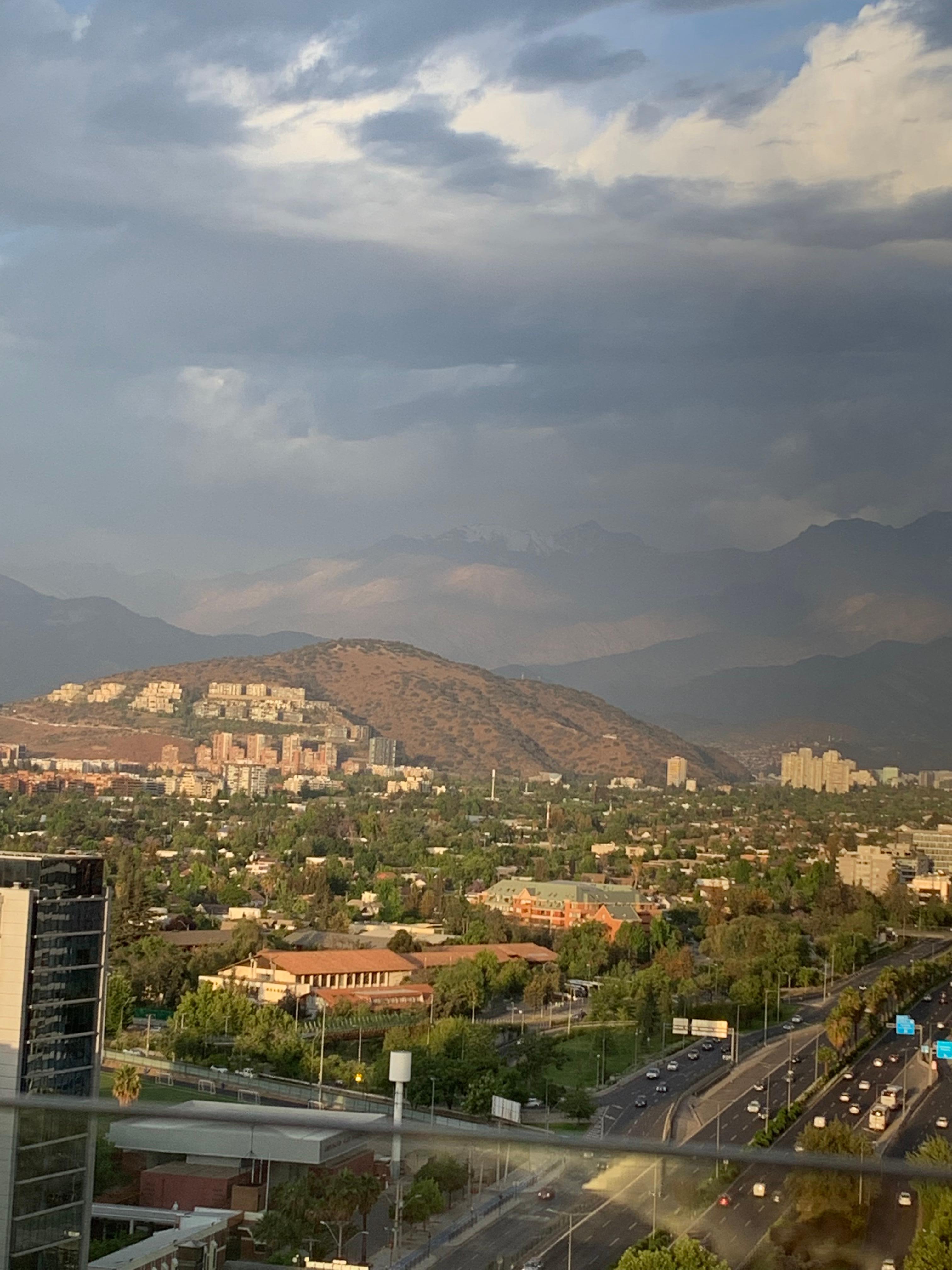 Gorgeous views from the rooftop terrace. 
