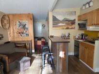 Inside kitchenette
