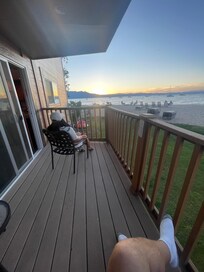 Watching the sunset