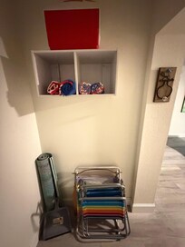 Entrance, here are the beach supplies that you can use