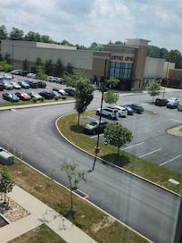 The AMC was right across the parking lot.