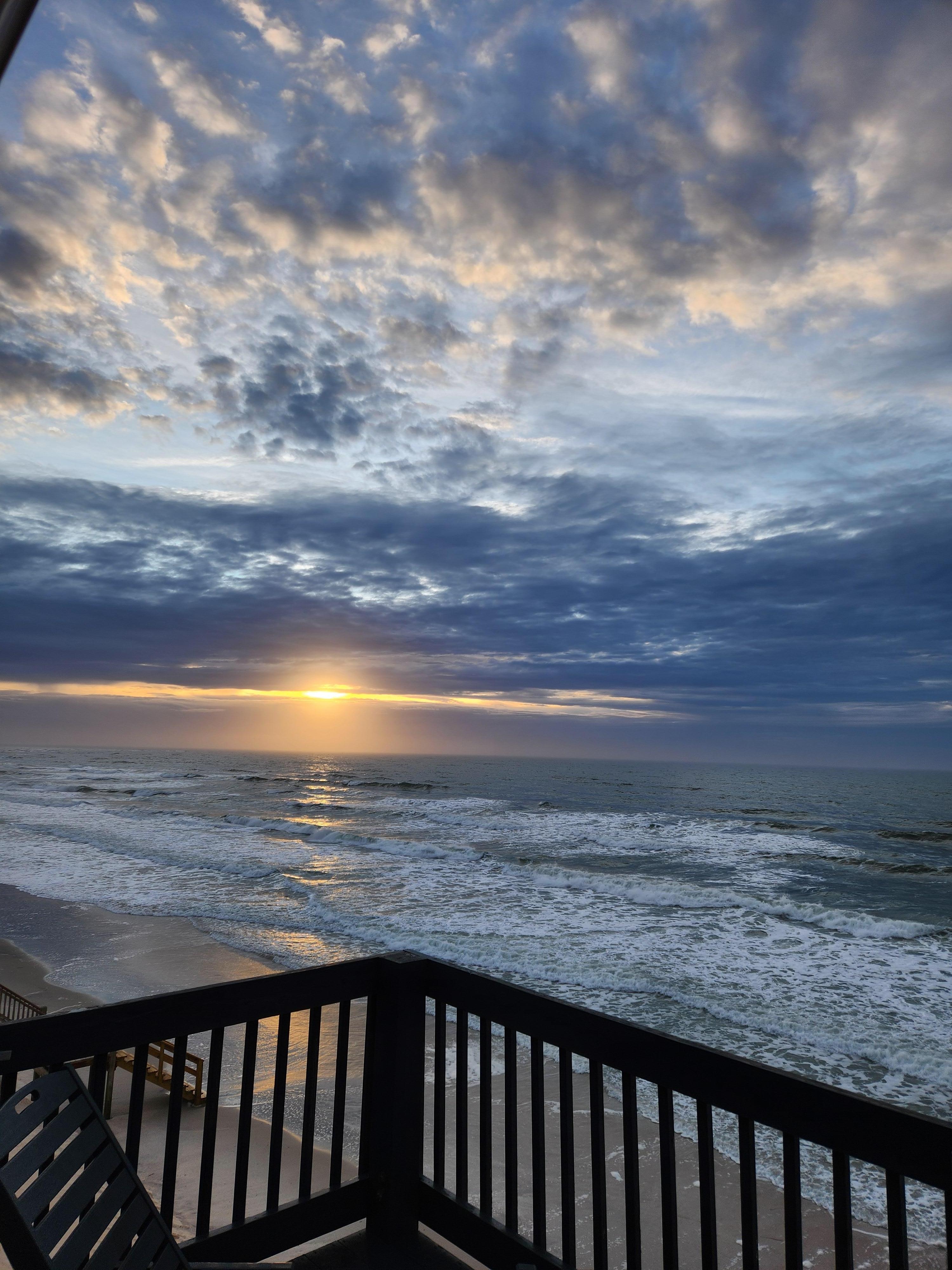 Top floor balcony view