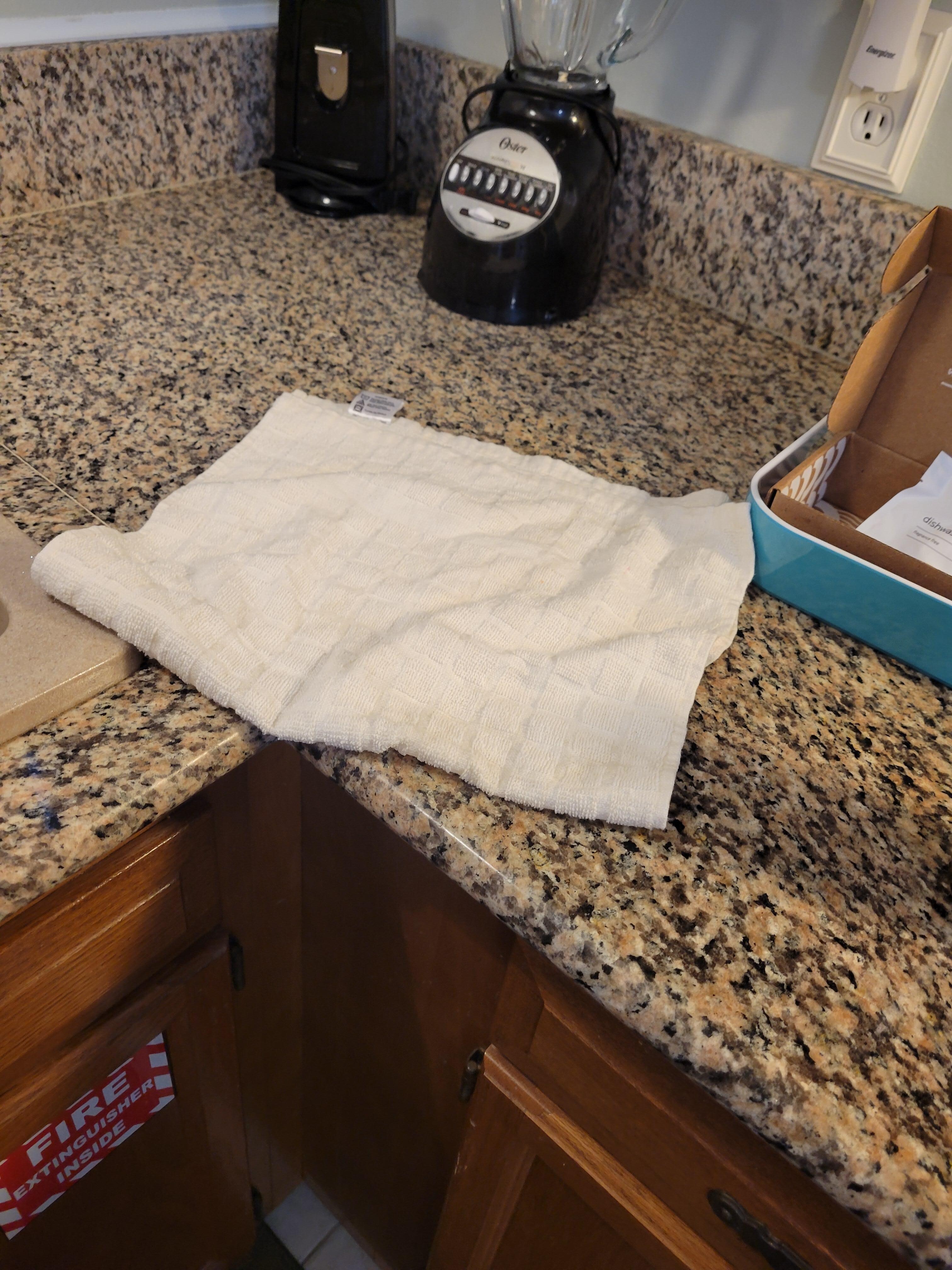 Only dish towel 