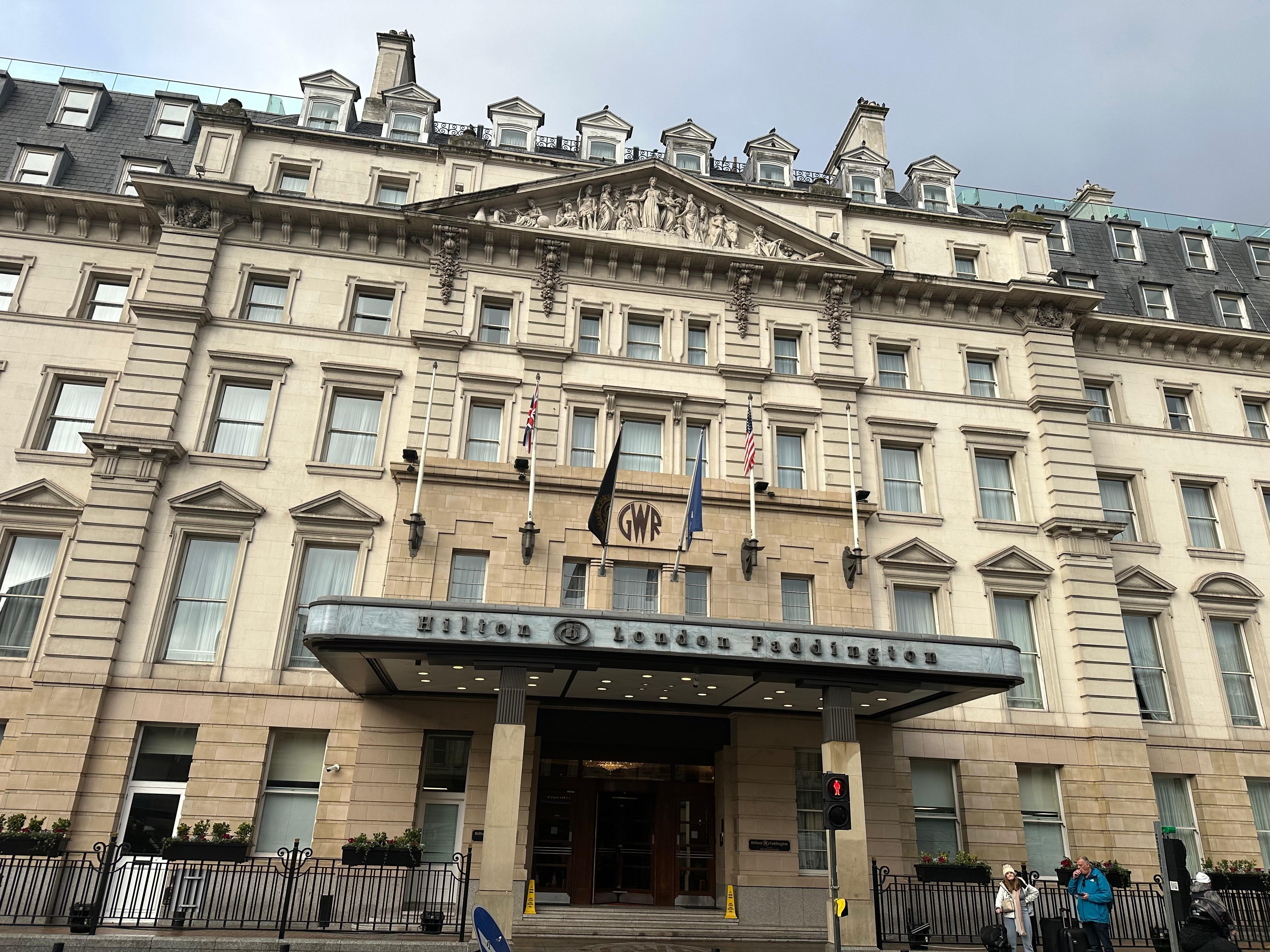 Hilton Paddington Front Entrance 