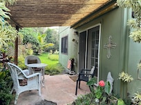 Nice area to enjoy morning coffee and relax