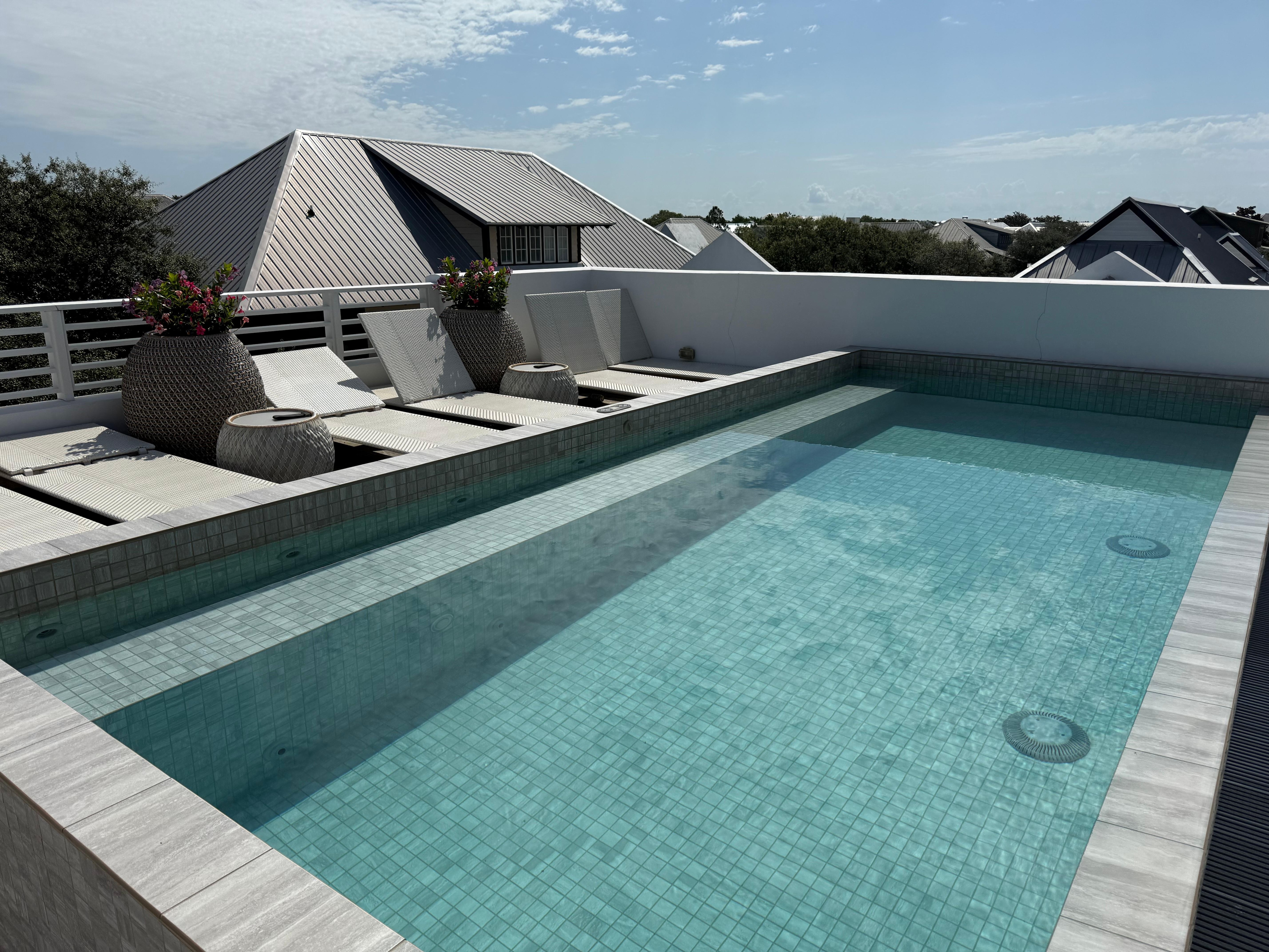 Pool deck