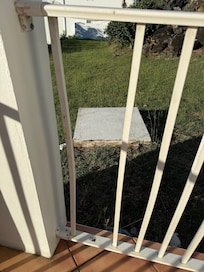 Broken balcony