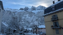 View from the balcony - room Aiguille du Chardonnet