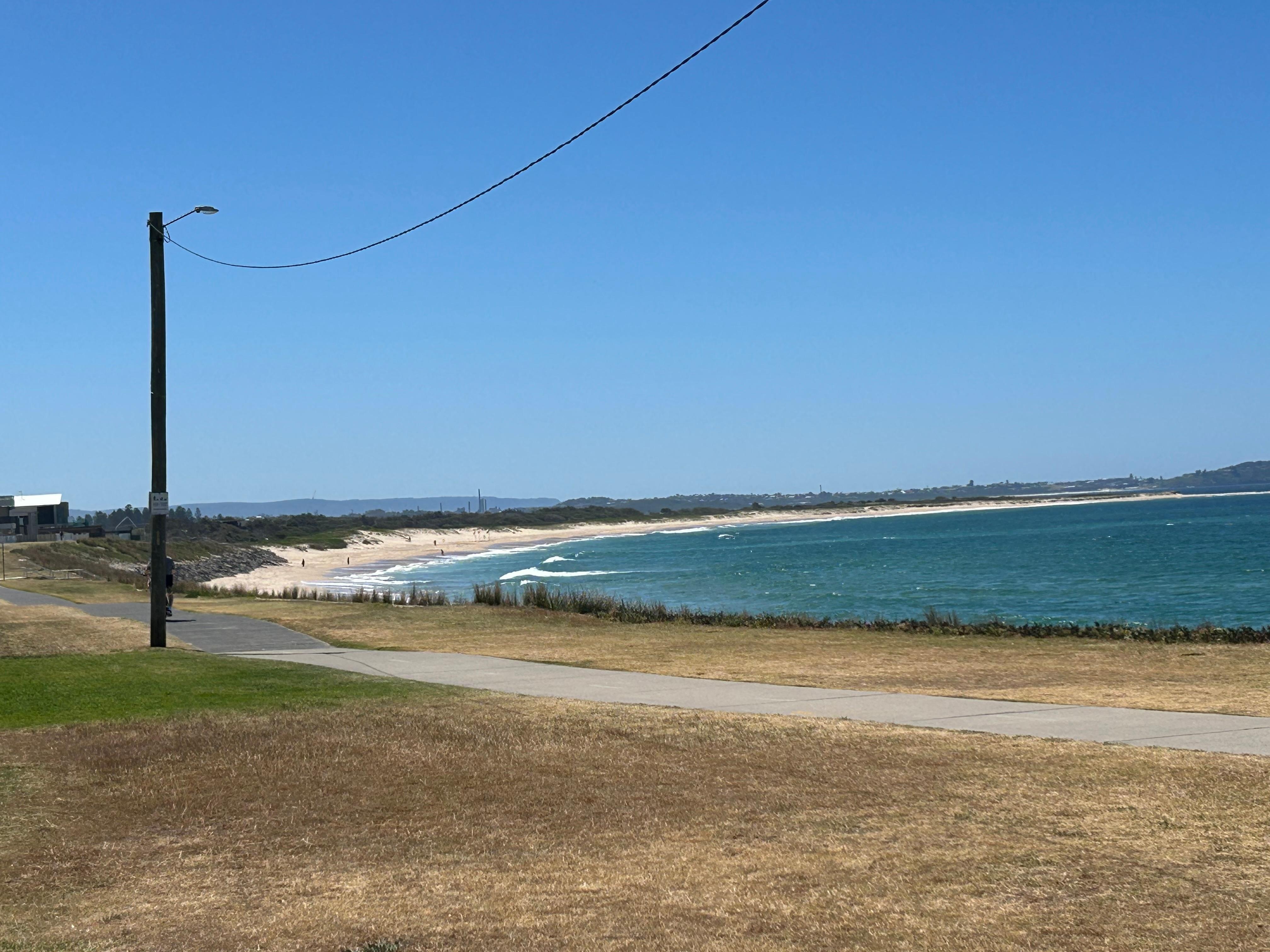 The amazing view from our apartment. Stunning.