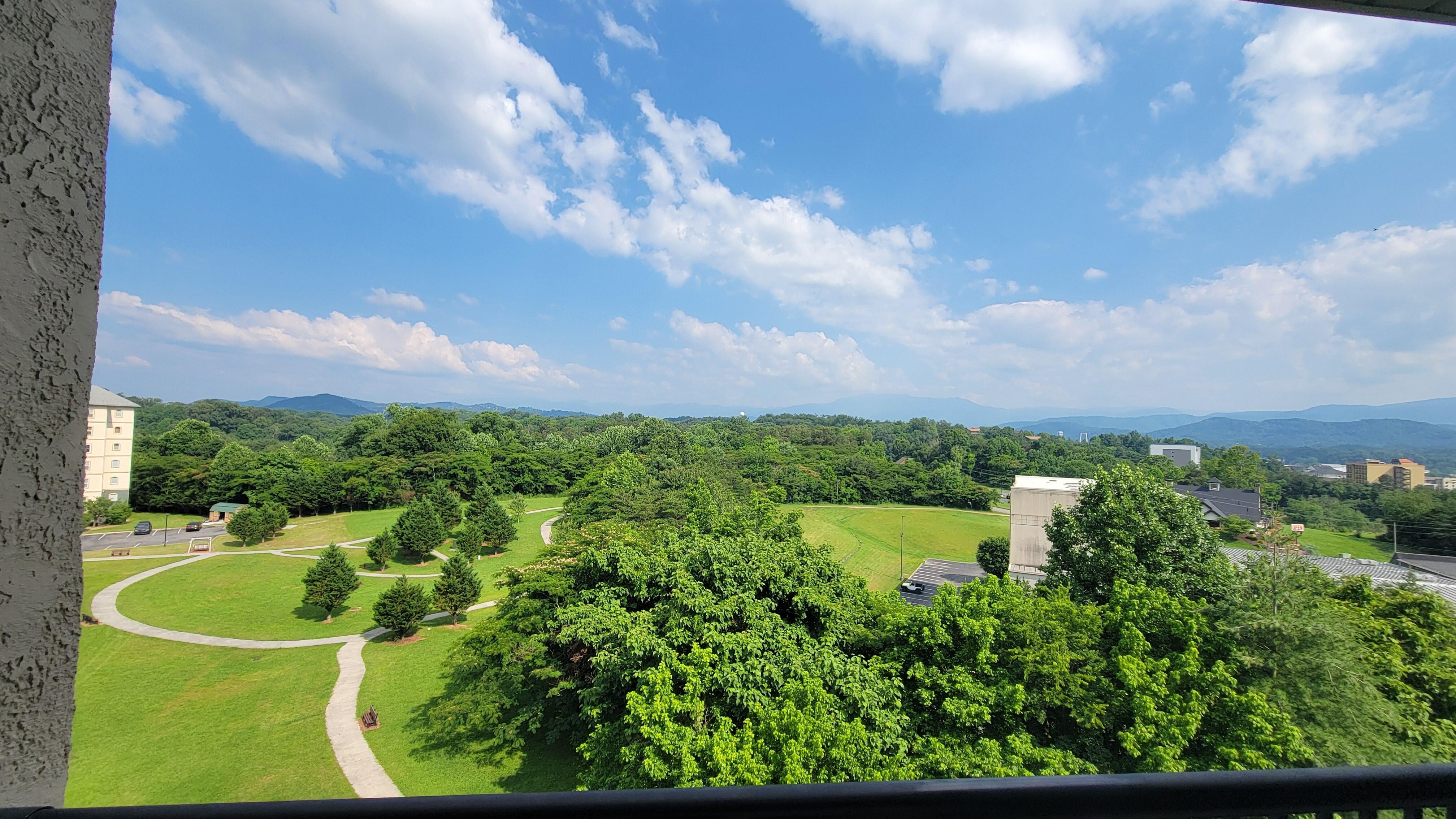 View from the balcony