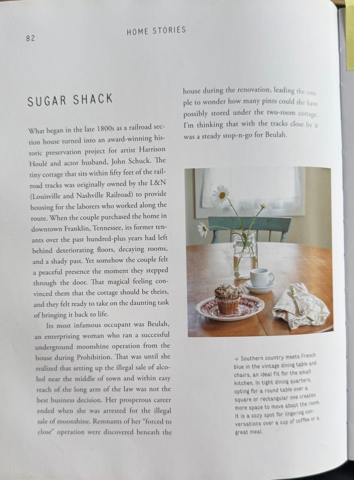 From Kim Leggett’s book Home Stories. Design Ideas for Making a House a Home. 