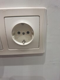 Get a C adaptor if from the states, this is the plug there. You need the adaptor for phone charger, laptop, etc. The hotel offers one, if you ask.