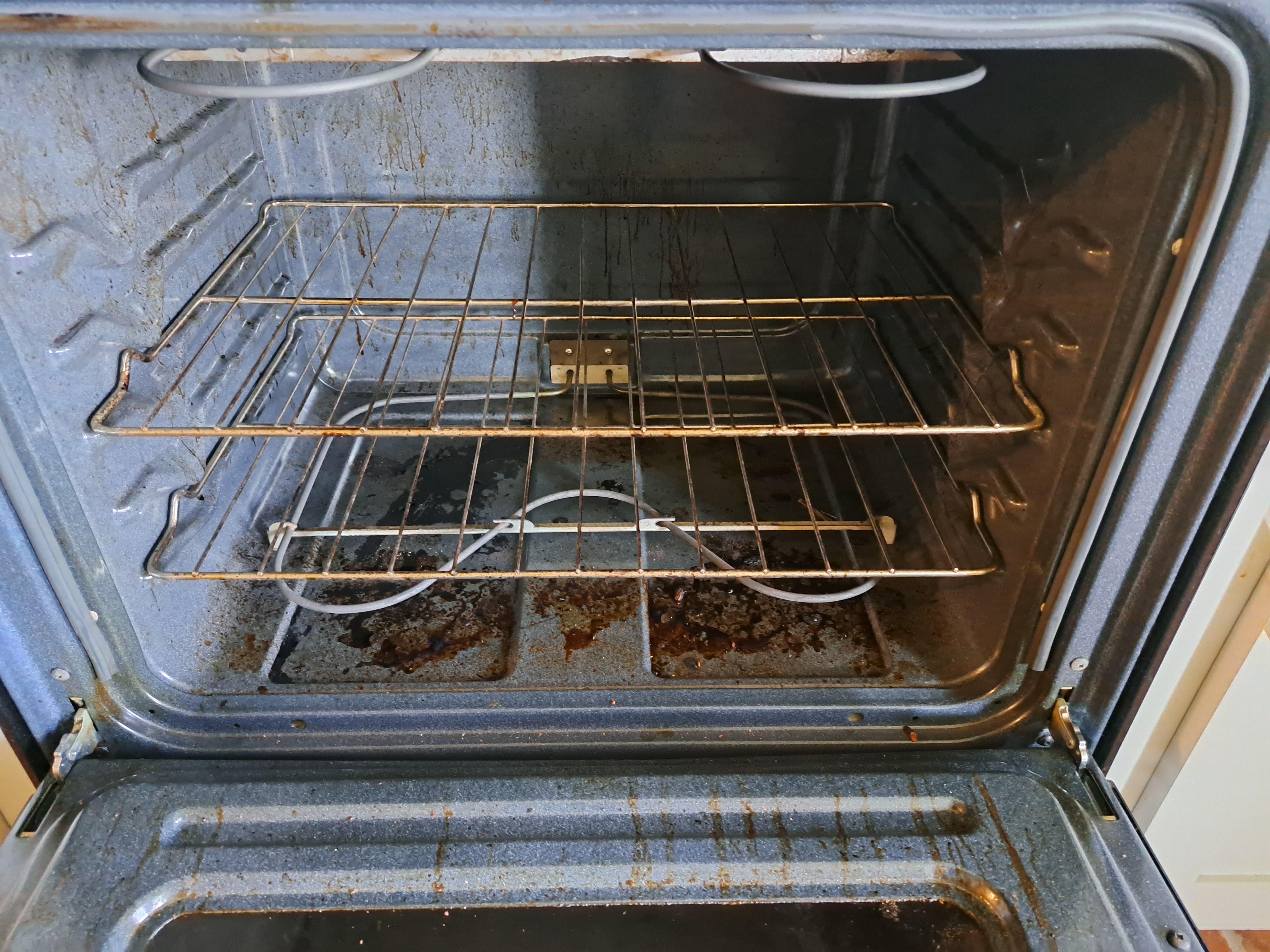 Oven dirty