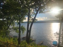 The view from the deck