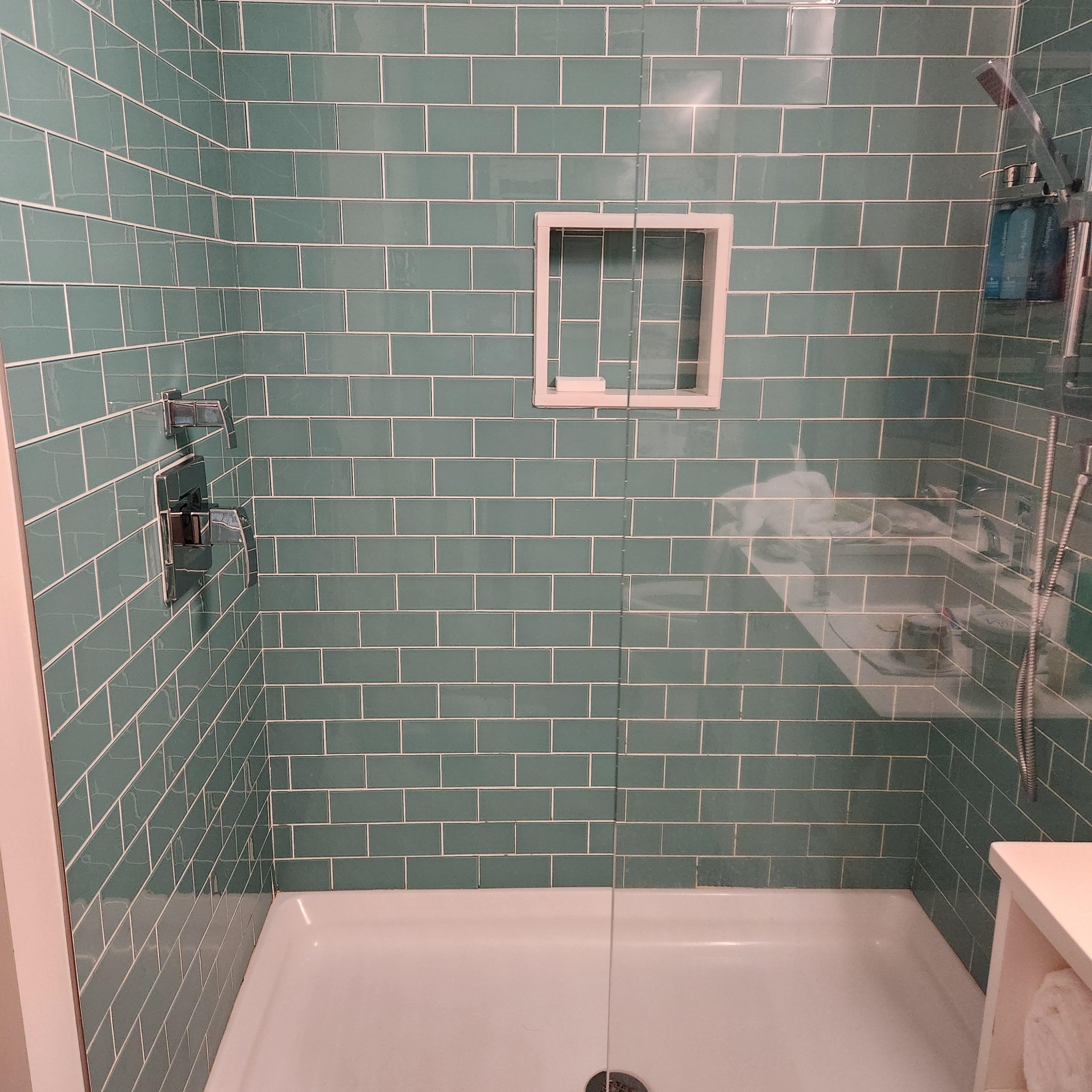 No towel bars in the bathroom 