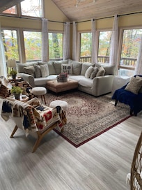 Living area so rustic and very very comfortable