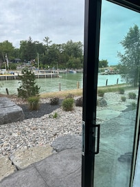 River views from both bedrooms. Fun to watch the boats come and go.