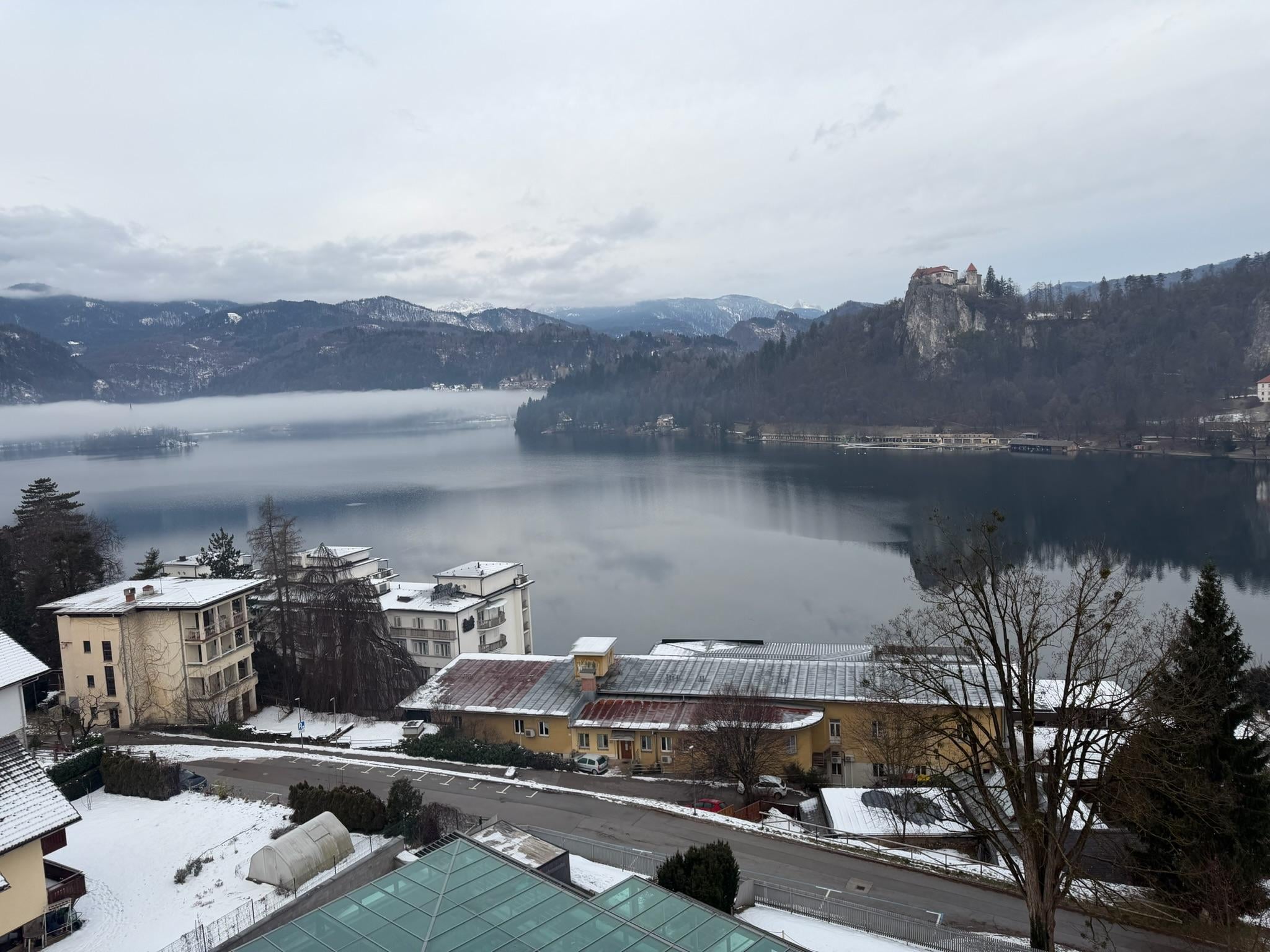 View from the balcony 