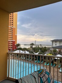 View from the balcony.
