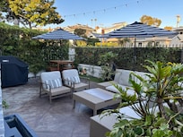 Patio in front - privacy is nice!